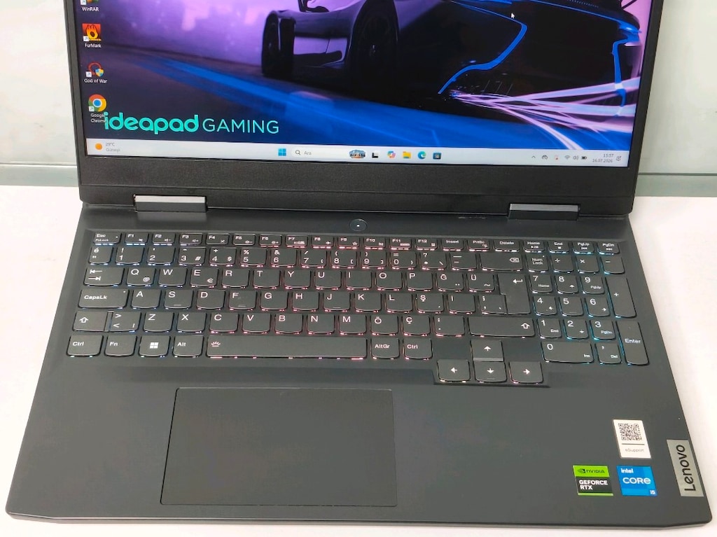 LENOVO IDEAPAD GAMING 3 RTX 3050 TI İ5 12450H 16GB RAM 512M2 LAPTOP - 3