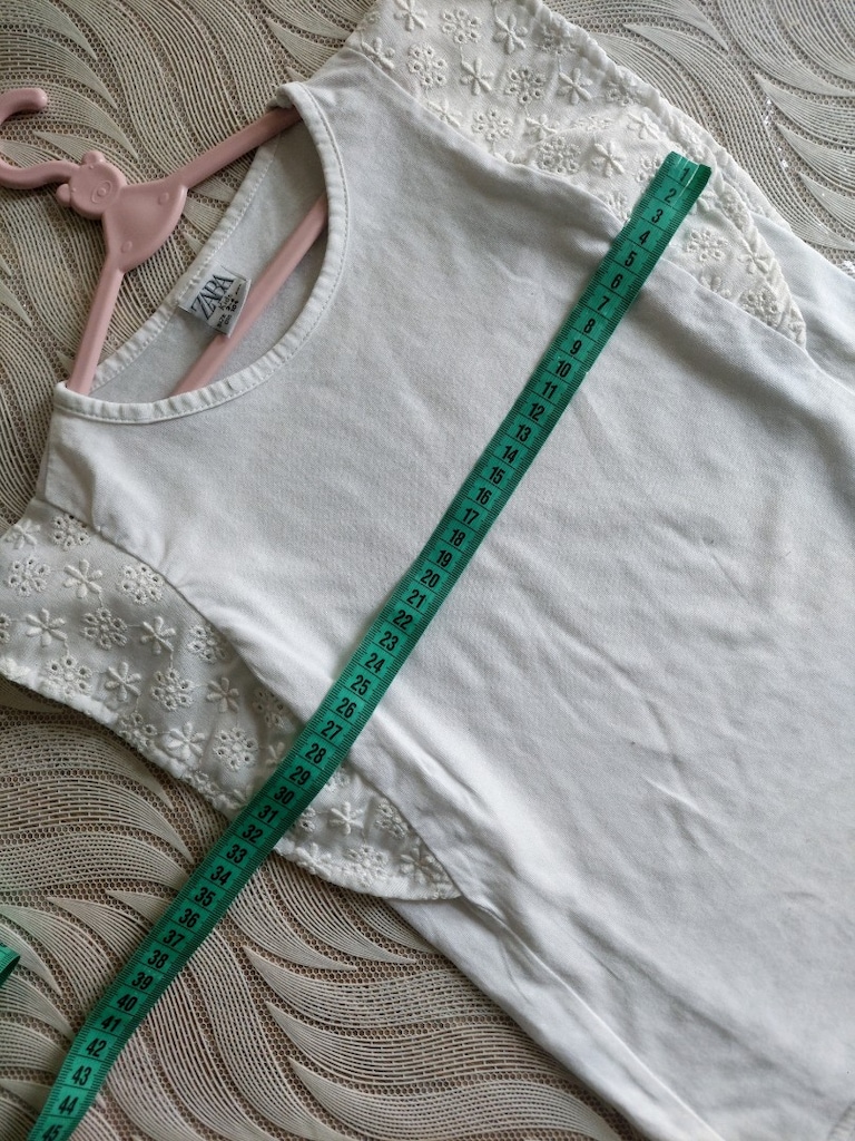 ZARA Kids fırfır fistolu şort bluz yazlık takım - 11