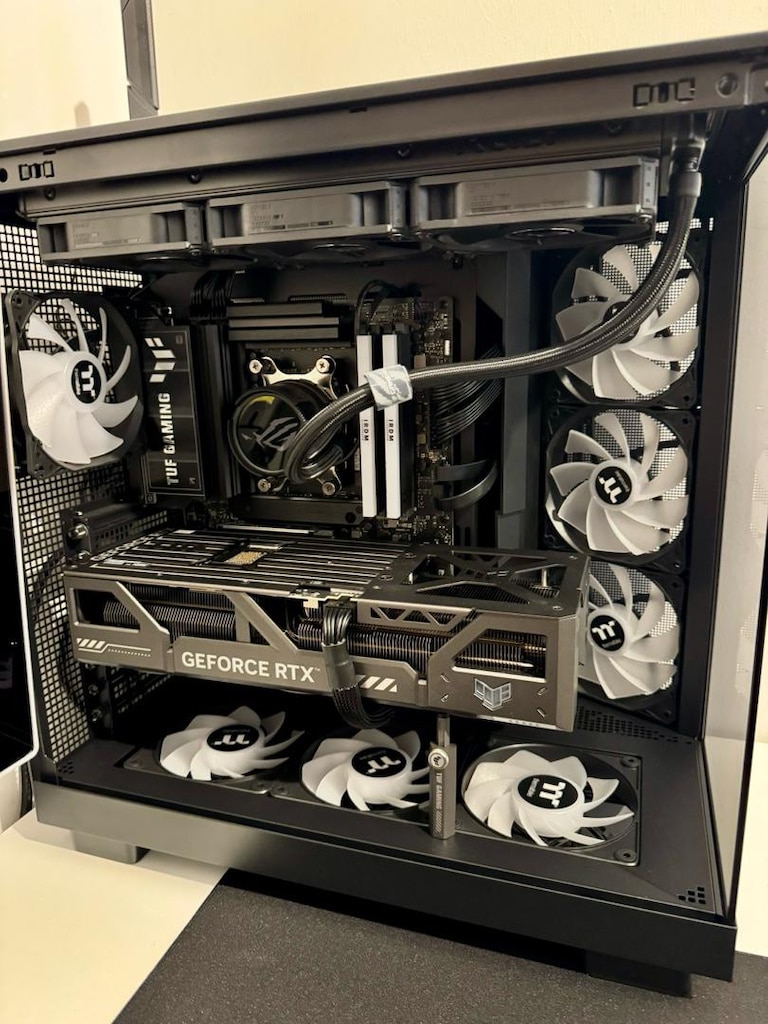 720 HZ OLED + RTX 5080 + AMD 9850 X3D + 64 GB RAM + 1000W + GAMİNG PC - 6