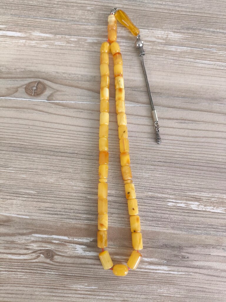 Damla kehribarı tesbih - 6