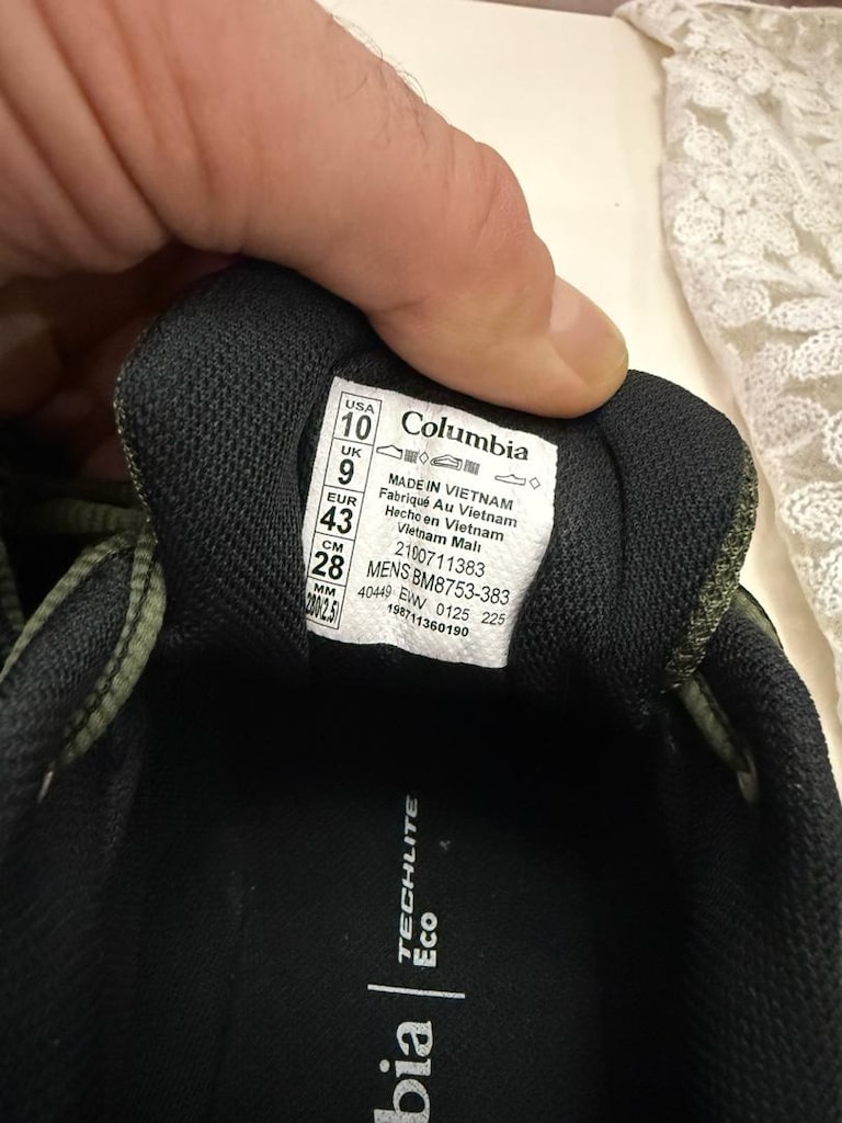 Orijinal Columbia outdryOutdoor Ayakkabı - 8