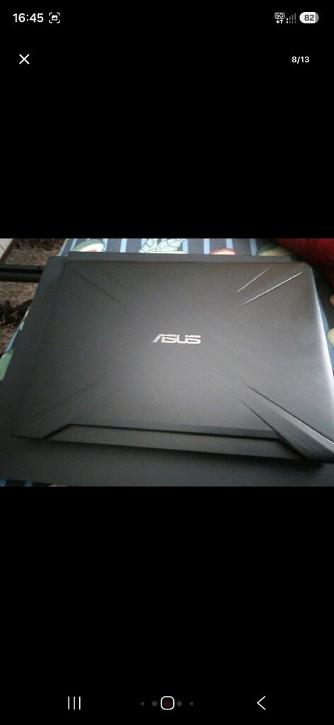 asus tuf ryzen7 laptop - 4