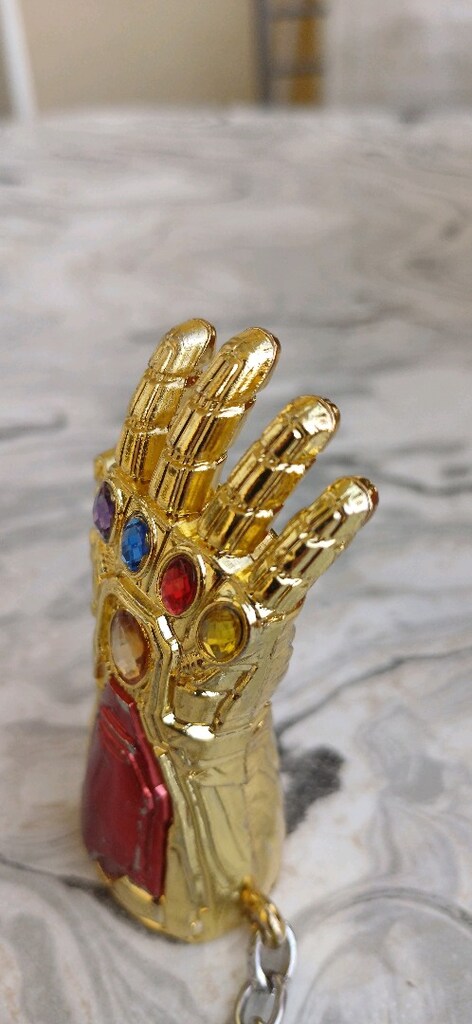 IRONMAN SONSUZLUK ELDİVENİ ORJİNAL MARVEL ANAHTARLIK SIFIR ÜRÜNDÜR - 3
