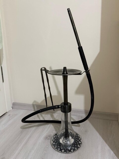 Mr Eds Big Boss Pro X4 Titanium Black Nargile Takımı Sıfır Ayarında