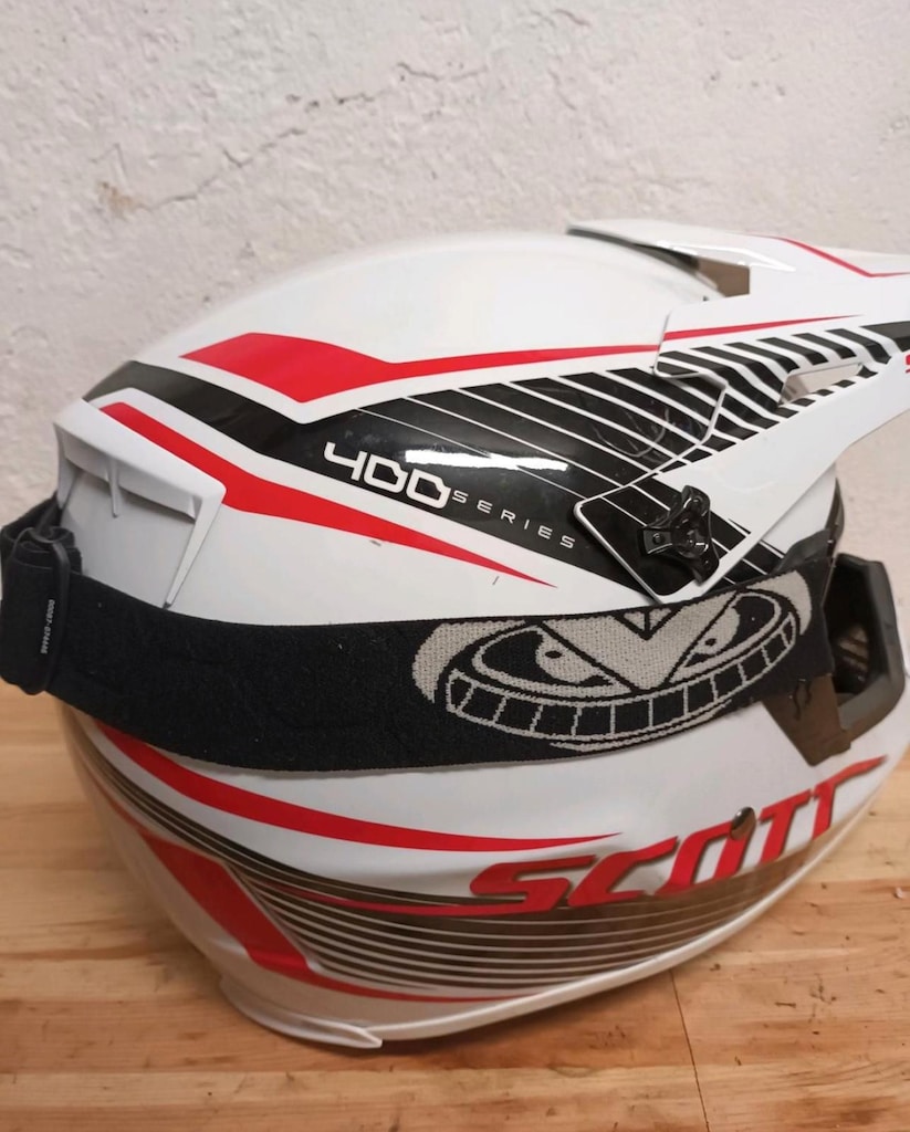 Scott Cross/Enduro Motosiklet Kaskı + Madhead Gözlük Set - L Beden - 5