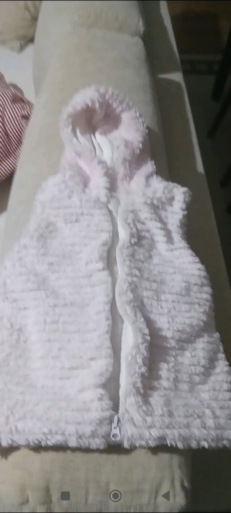 peluş hırka yelek ve sapka - 5
