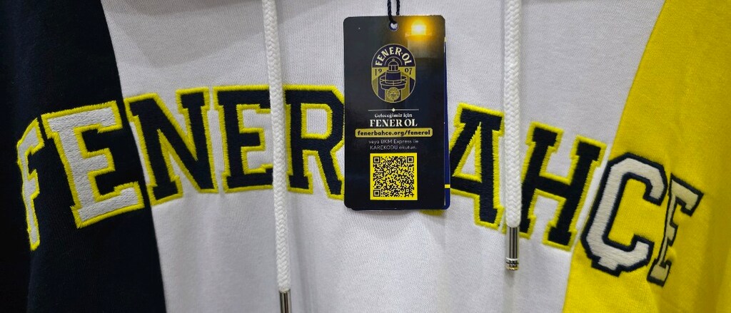 Fenerium 4XL kolej kapşonlu sweet. Sıfır orijinal. Etiketi üstünde. - 4