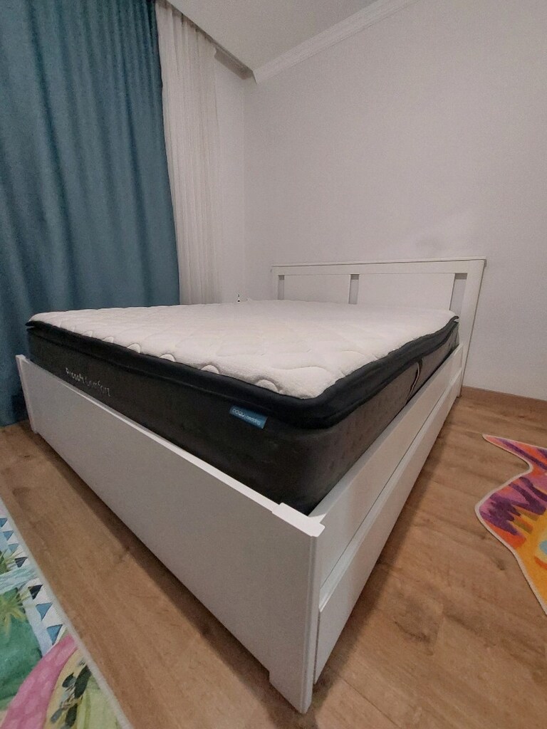 IKEA 160x200 4 Çekmeceli Baza Ve Başlık+Doqu Home ProsoftComfort Yatak - 2