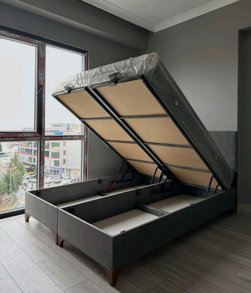 150X200 ÇİFT KİŞİLİK YATAK BAZA BAŞLIK TAKIMI - 2