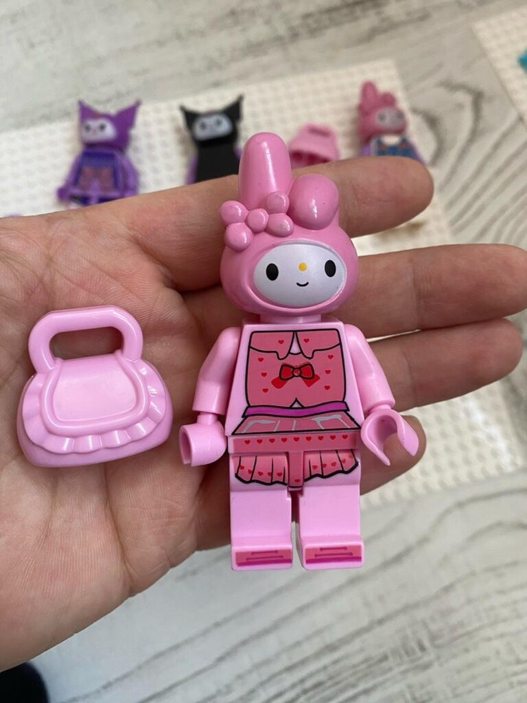 lego duplo sanrio kuromi melody figürleri - 6