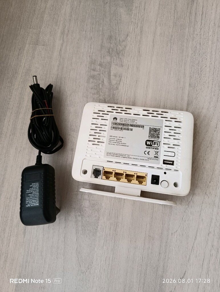 HUAWEİ VDSL 2 MODEM TERTEMİZ SORUNSUZ TAKASYOK YOKTUR - 10