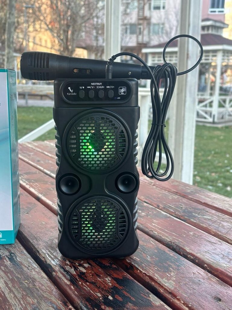 MİKROFONLU BLUETOOTH HOPARLÖR - 2