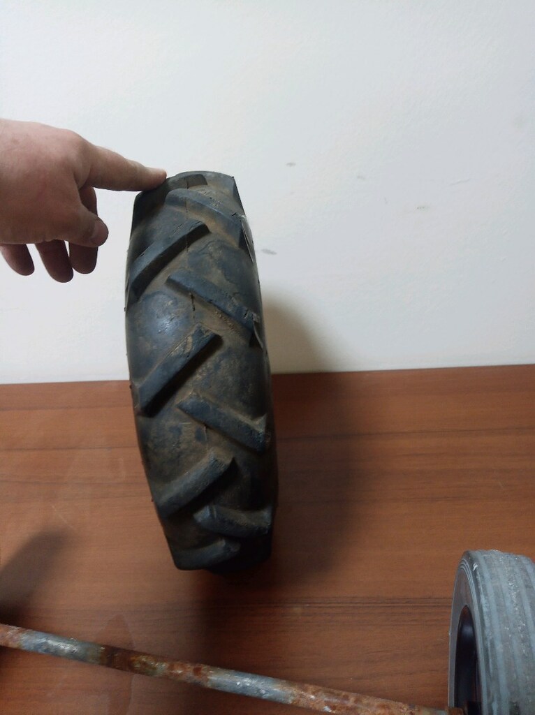 şişme veya dolma çapa motoru tekeri 750 TL veya el arabasi tekeri - 2