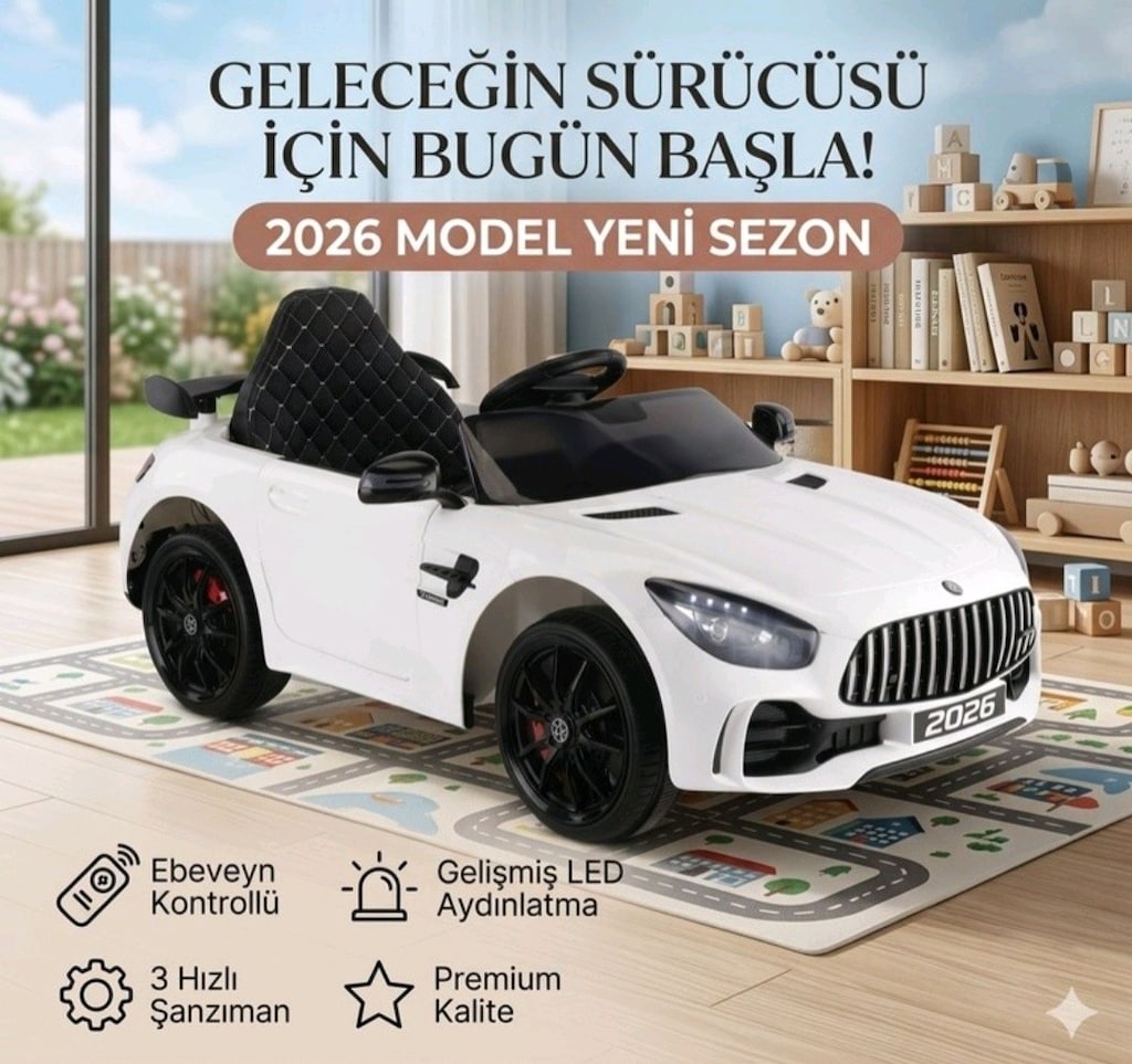 (AnkaCar ÇOCUK OTO GALERİ)KDV DAHİL ADINIZA FATURALI SIFIR AKÜLÜ ARABA