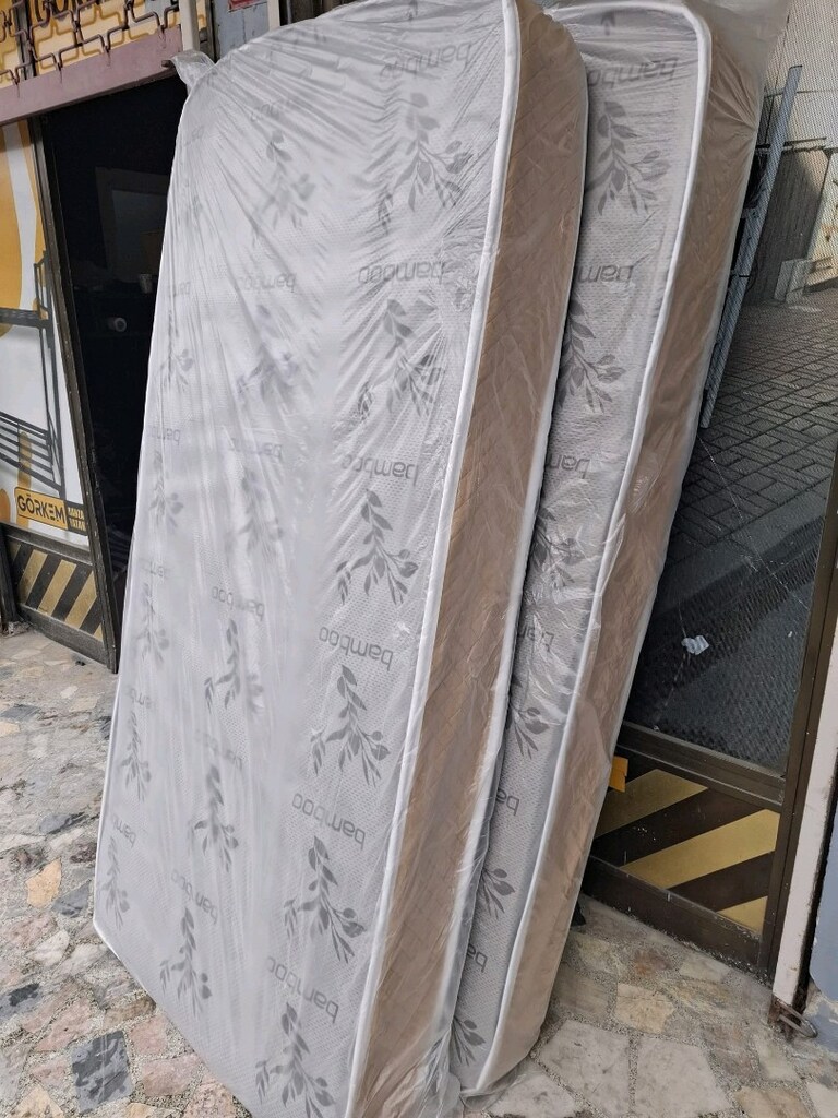 TEK KİŞİLİK BAMBOO YATAK 1 ADET SATIŞ YOKTUR - 3