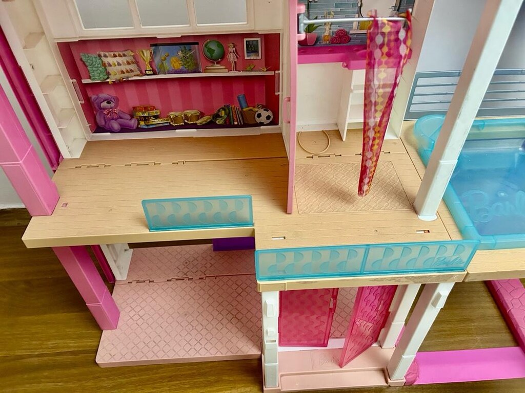 büyük asansörlü barbie ev - 4