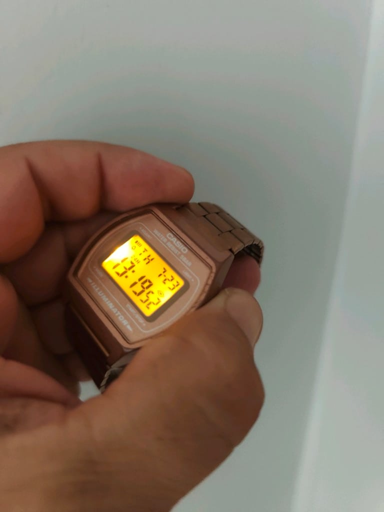Orjinal Casio RoseGold Kadın Saat - 15