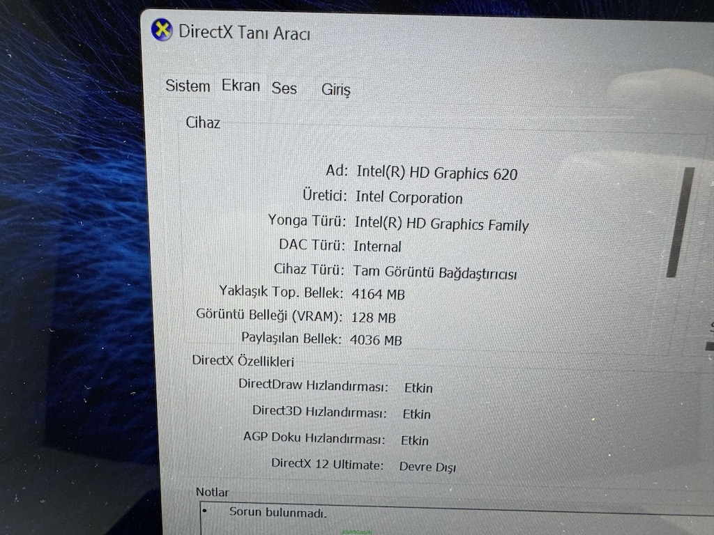 DELL İ5 7. NESİL İŞLEMCİ 8 GB RAM 256 NVME DOKUNMATİK - 7