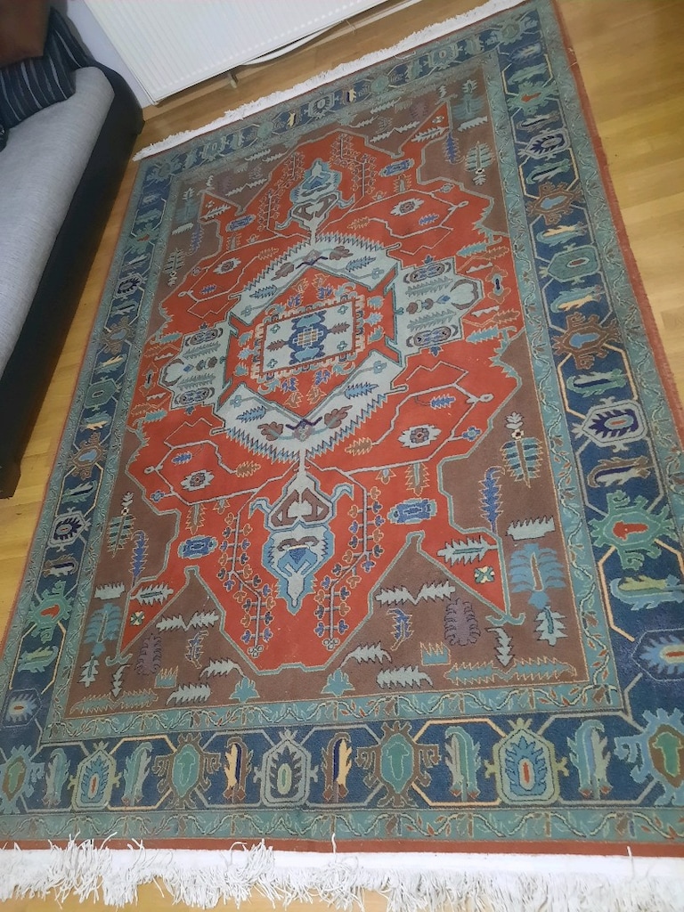 koyunlu yün halı 6 m2 - 4
