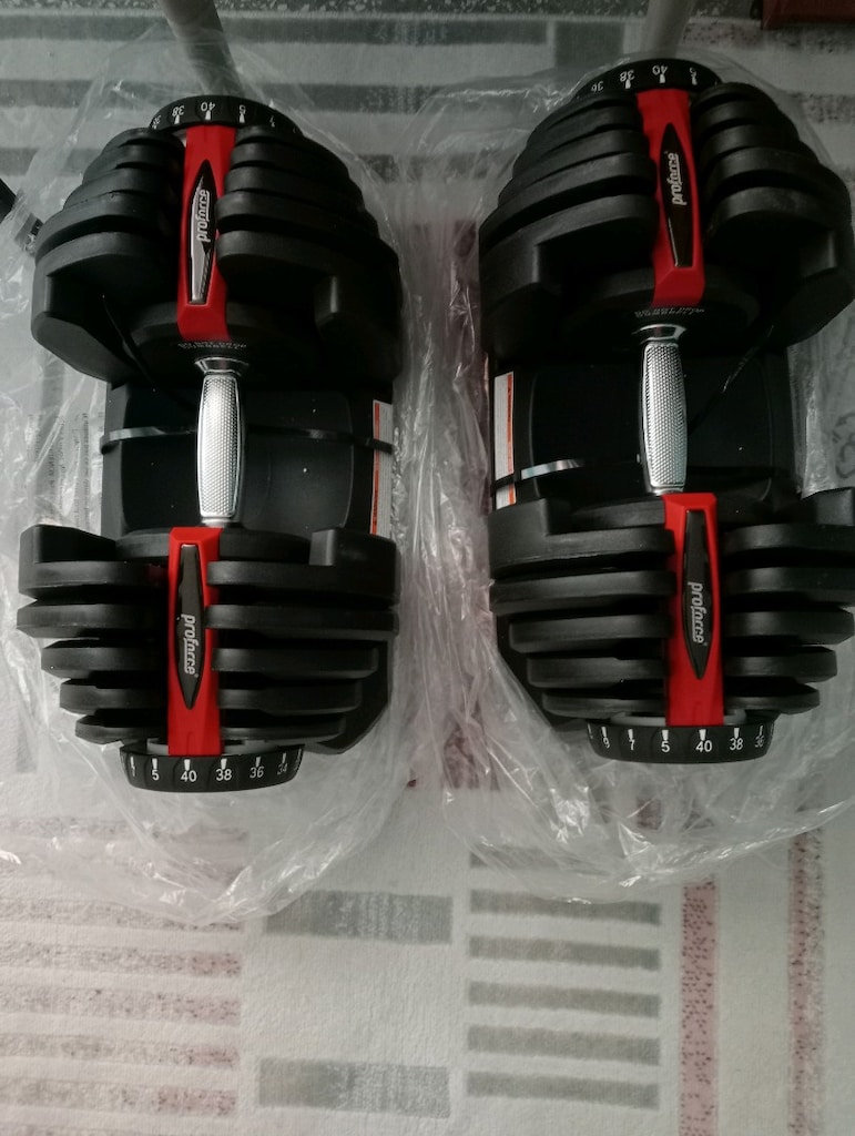 2 Adet 40 KG Ayarlanabilir Dambıl
