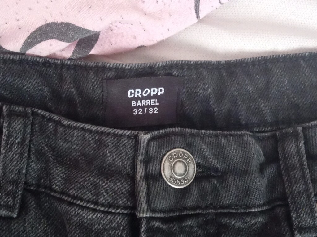 yüksek bel bol paça jeans - 5