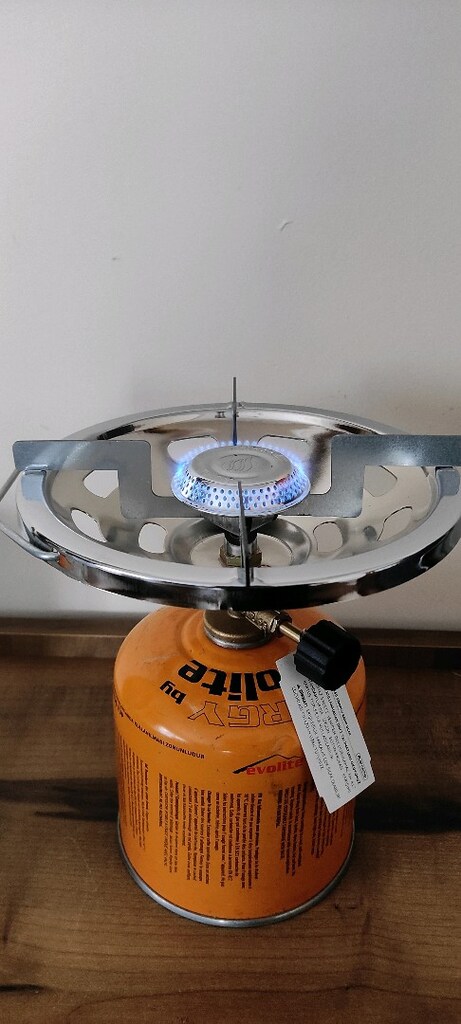 Kamp ocağı başlığı ve 450 Gr gaz kartuşu - 3