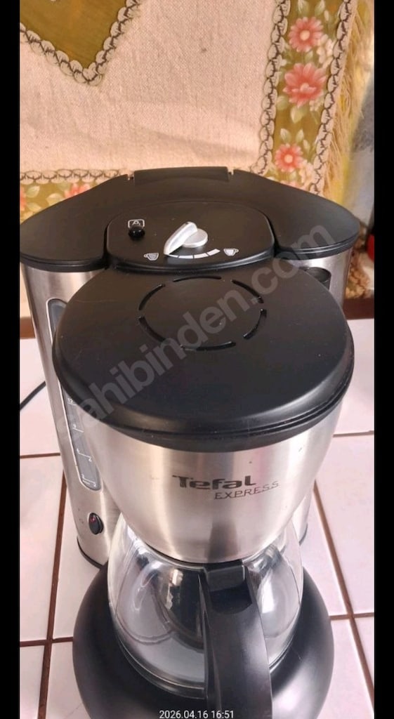 Tefal CM430D cam-kahve makinesi Express sorunsuz çalışıyor video ekled - 2