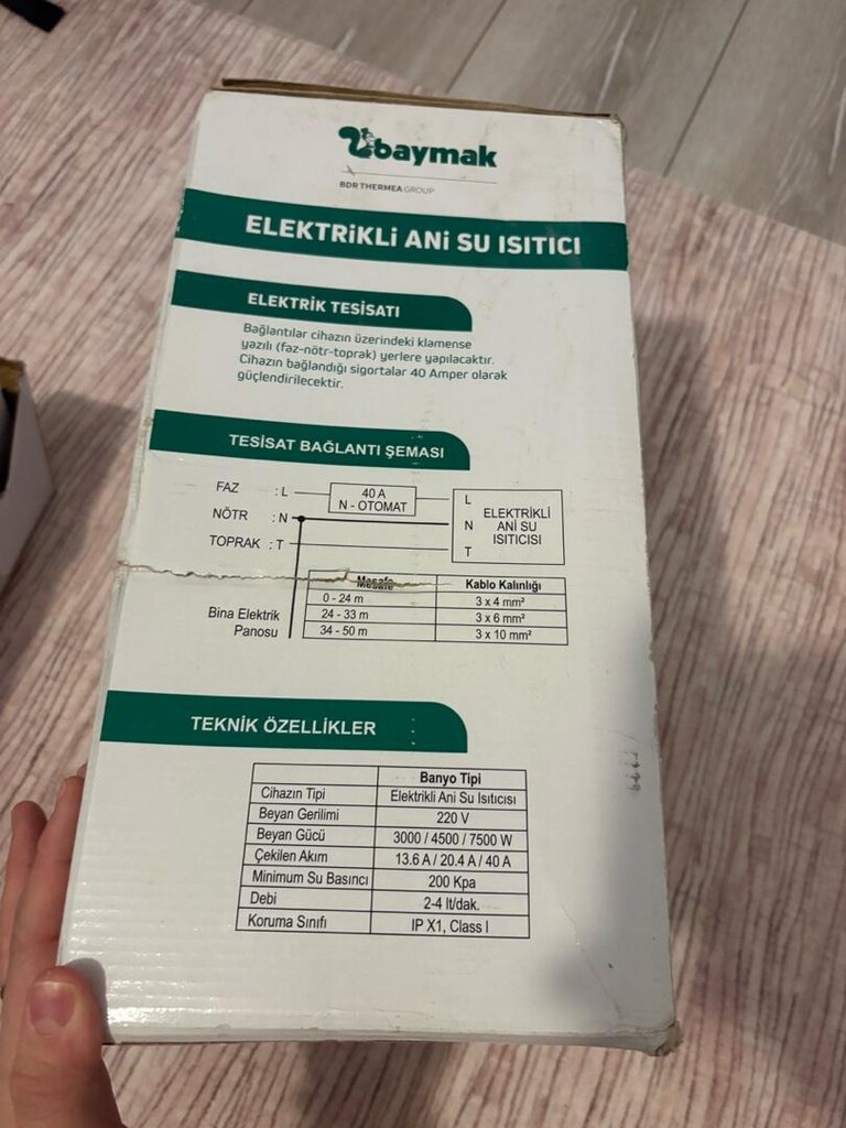 elektirikli ani su ısıtıcısı - 4
