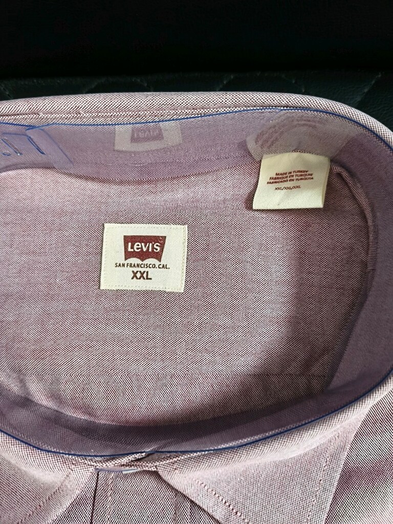 ORİJİNAL GÜL KURUSU XXL LEVİS KOTON GÖMLEK! - 5