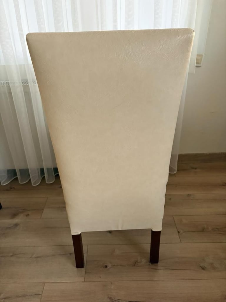 4 adet deri sandalye - 3