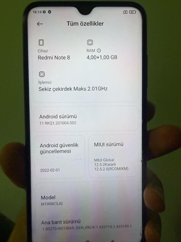 XİOMİ REDMİ NOTE8 - 3