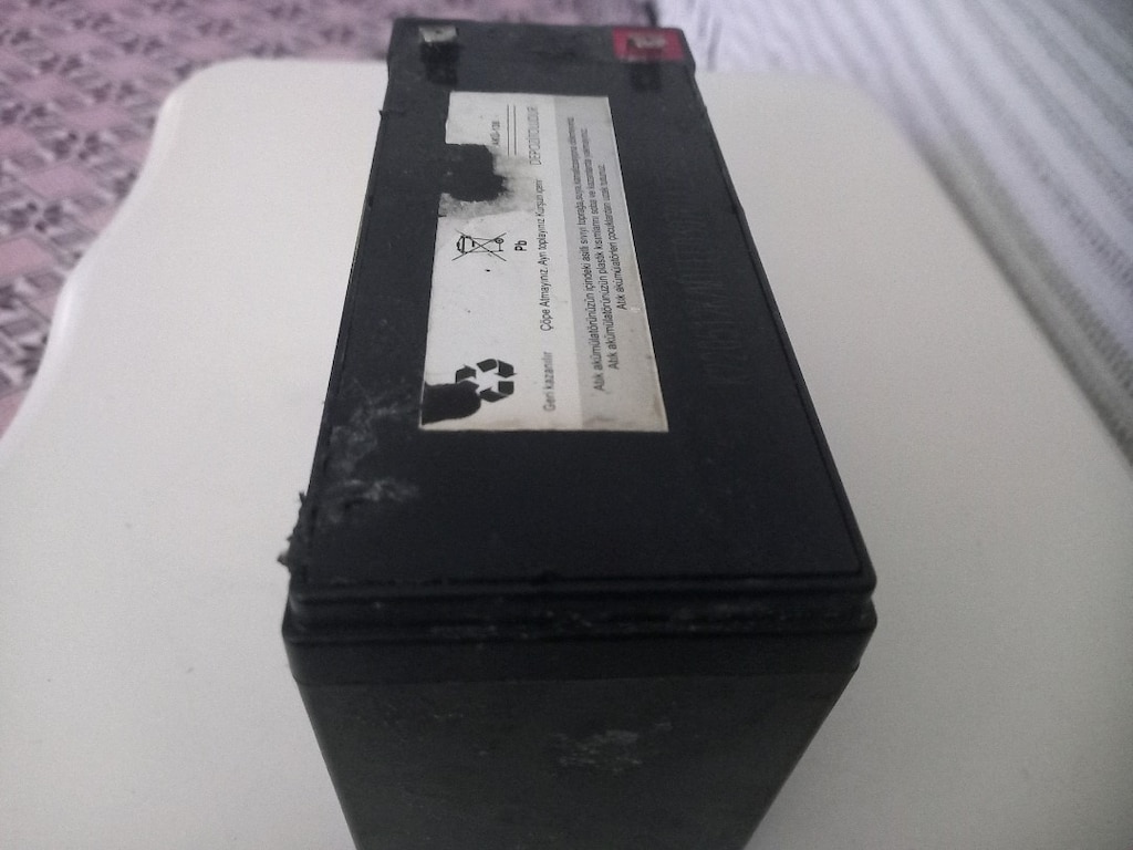 MAKELSAN 12 VOLT 7 AMPER SOKETLİ UPS AKÜSÜ - 6