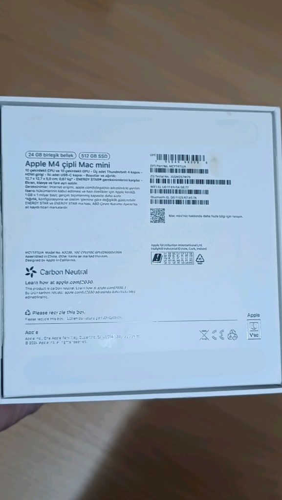 Mac Mini M4 - 4