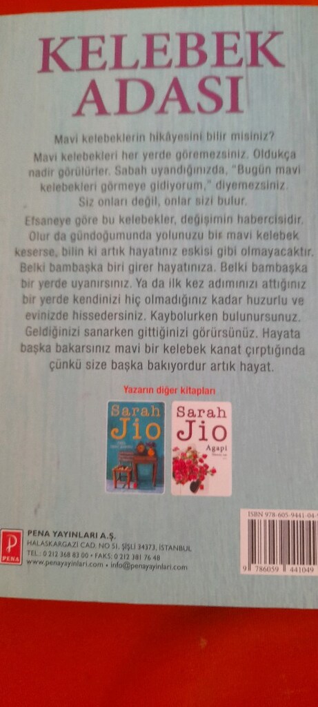 KELEBEK ADASI, SARAH JİO - 2