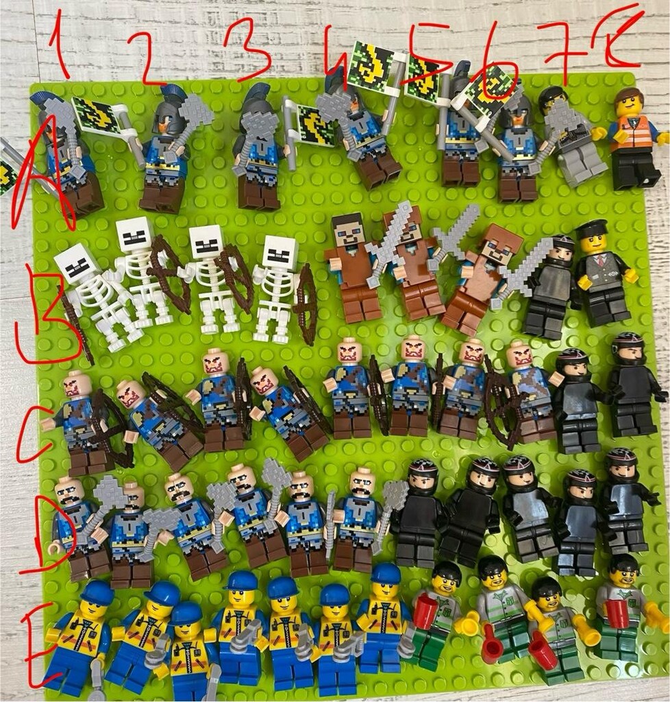 Lego Karışık minifigürler - 2