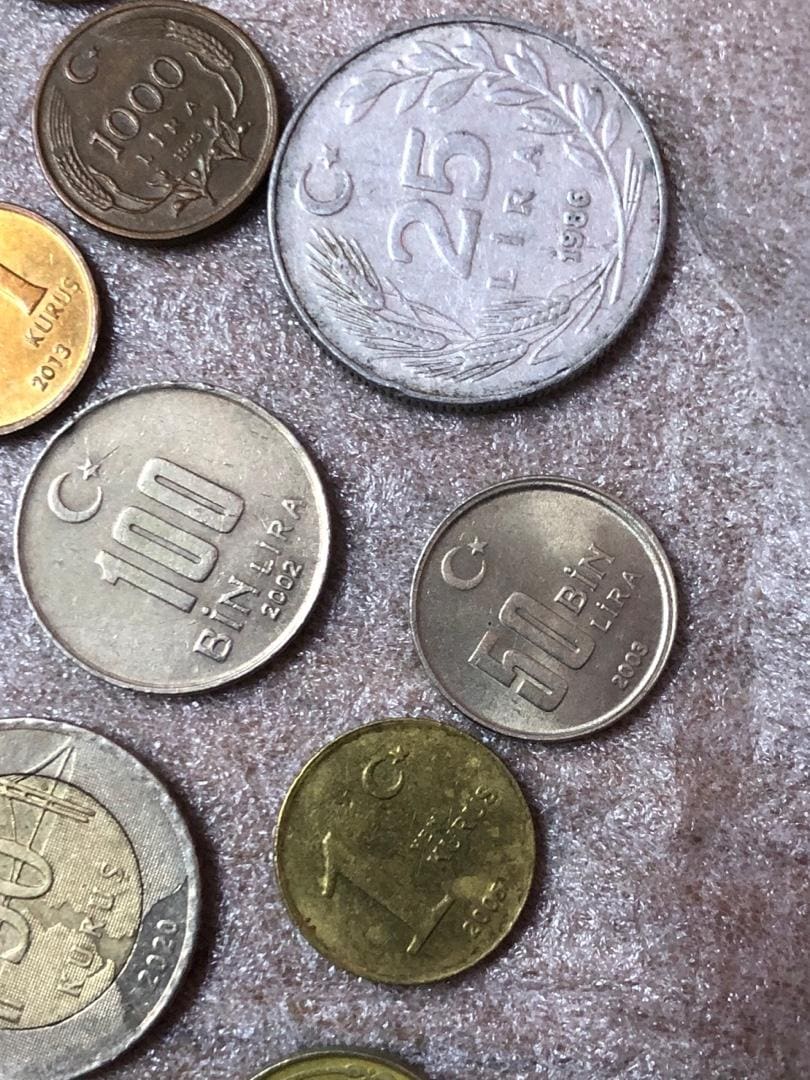 Koleksiyonerler için eski madeni para (Türk Lirası) - 4