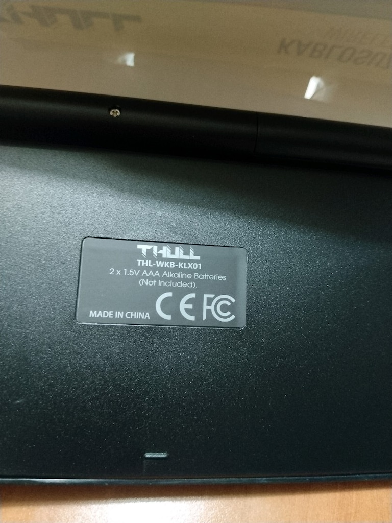 YENİ KUTUSUNDA THULL - THL-WKB-KLX01 MARKA VE MODEL KABLOSUZ KLAVYE - 6