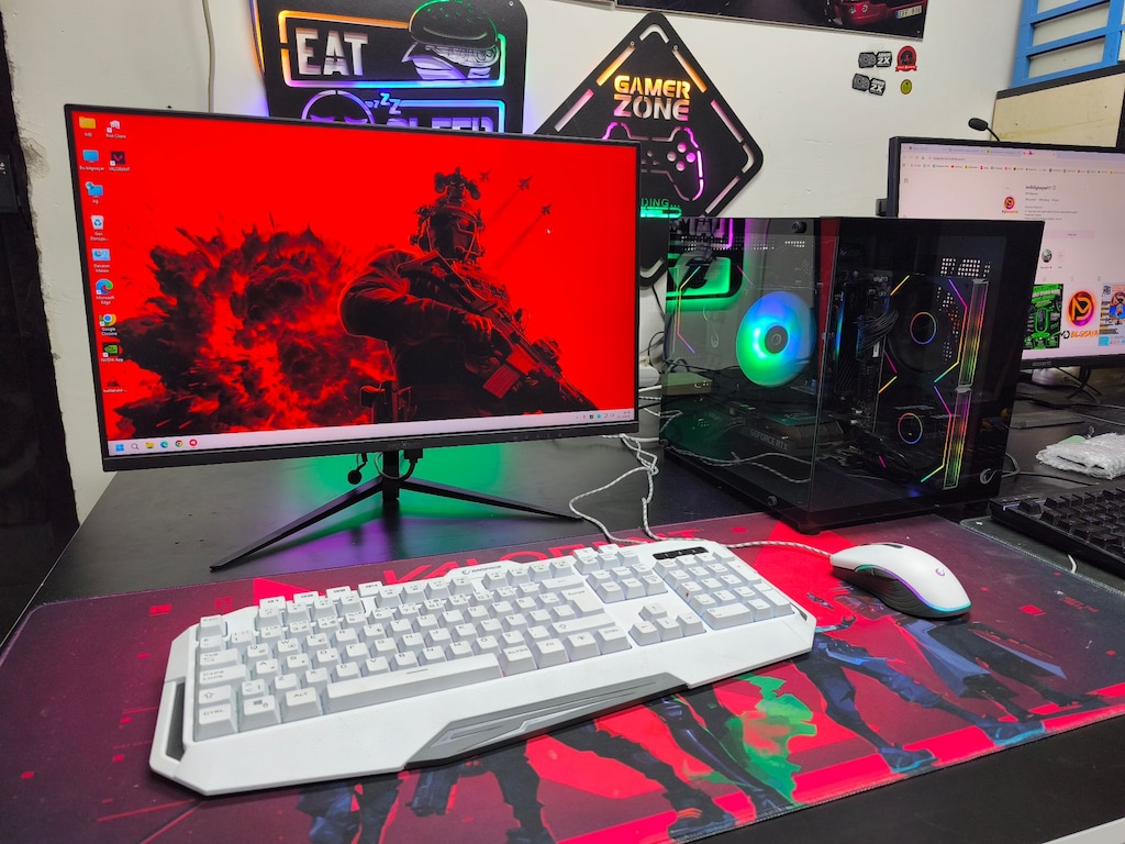 DDR5 Ryzen 5 7500F-16 GB-512 GB-RTX 3060 12 GB-24 İnc 240Hz FHD Monitö - 3