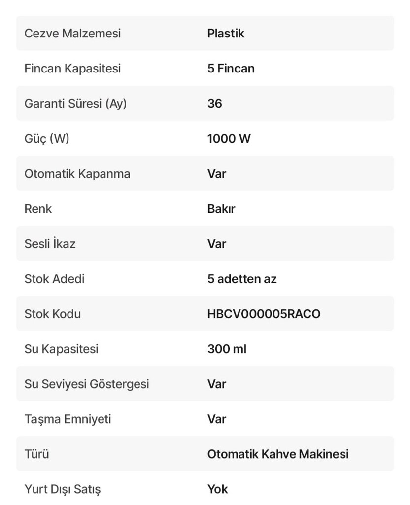 ARZUM OKKA MİNİO JET TÜRK KAHVE MAKİNESİ - 2