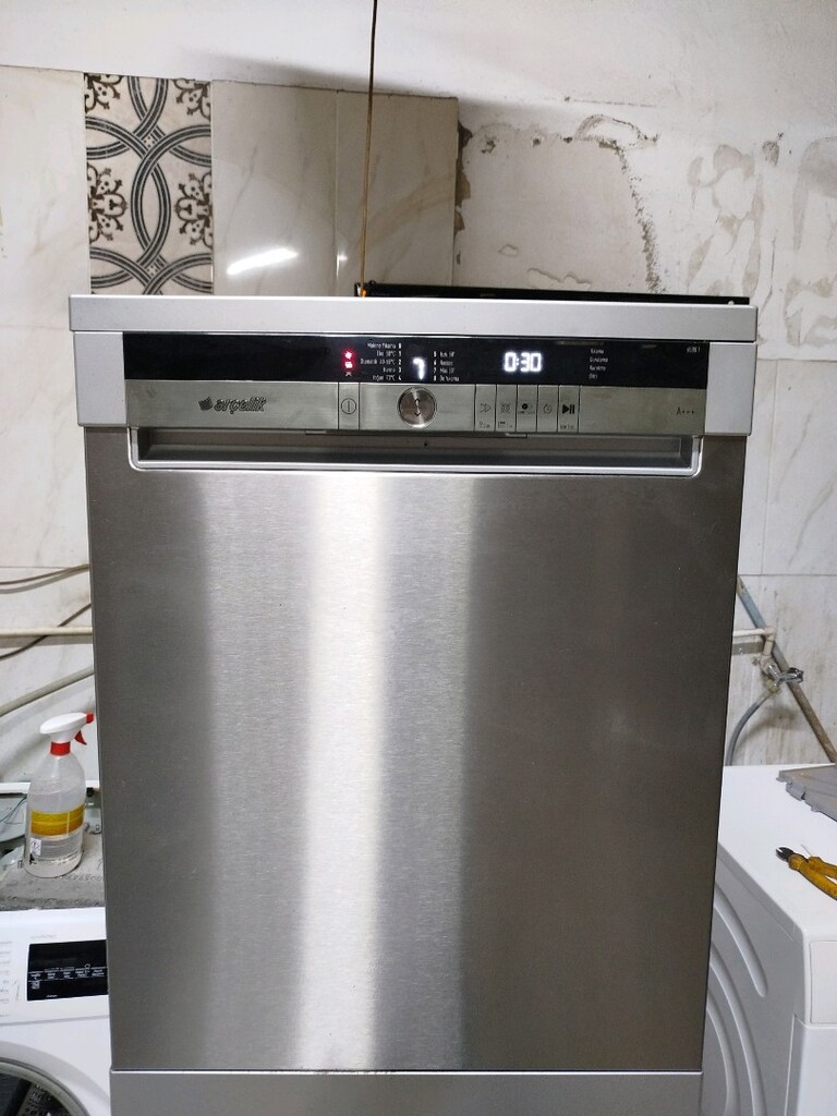 İnox(Gri) 3 Lü Set(Buzdolabı, Çamaşır Makinası ve Bulaşık Makinası) - 14