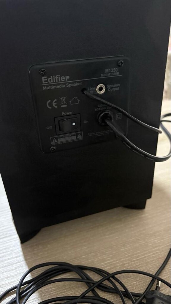 Edifier siyah 2.1 hoparlör seti - 4