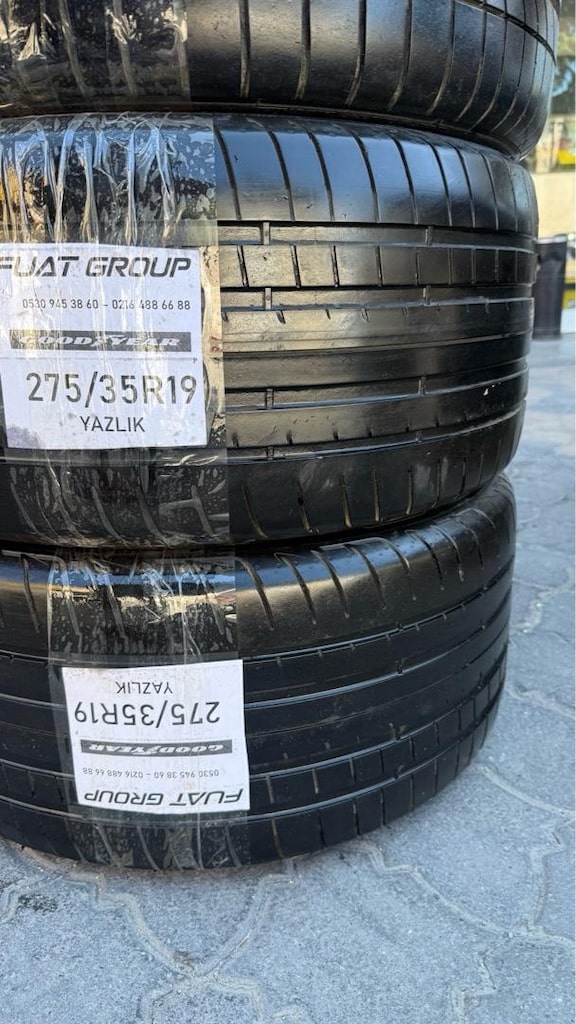 245 40 19 - 275 35 19 GOODYEAR RFT YAZ LASTİĞİ GÜZEL DURUMDA - 3