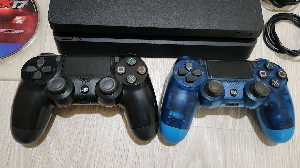 PS4 Slim 500 GB, Çift Kol, 2 CD Oyun, Sorunsuz Tertemiz Cihaz - 5