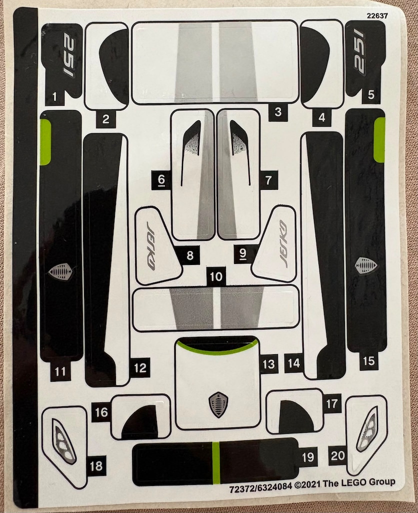LEGO - Speed Champions Koenigsegg Jesko (76900) - 4