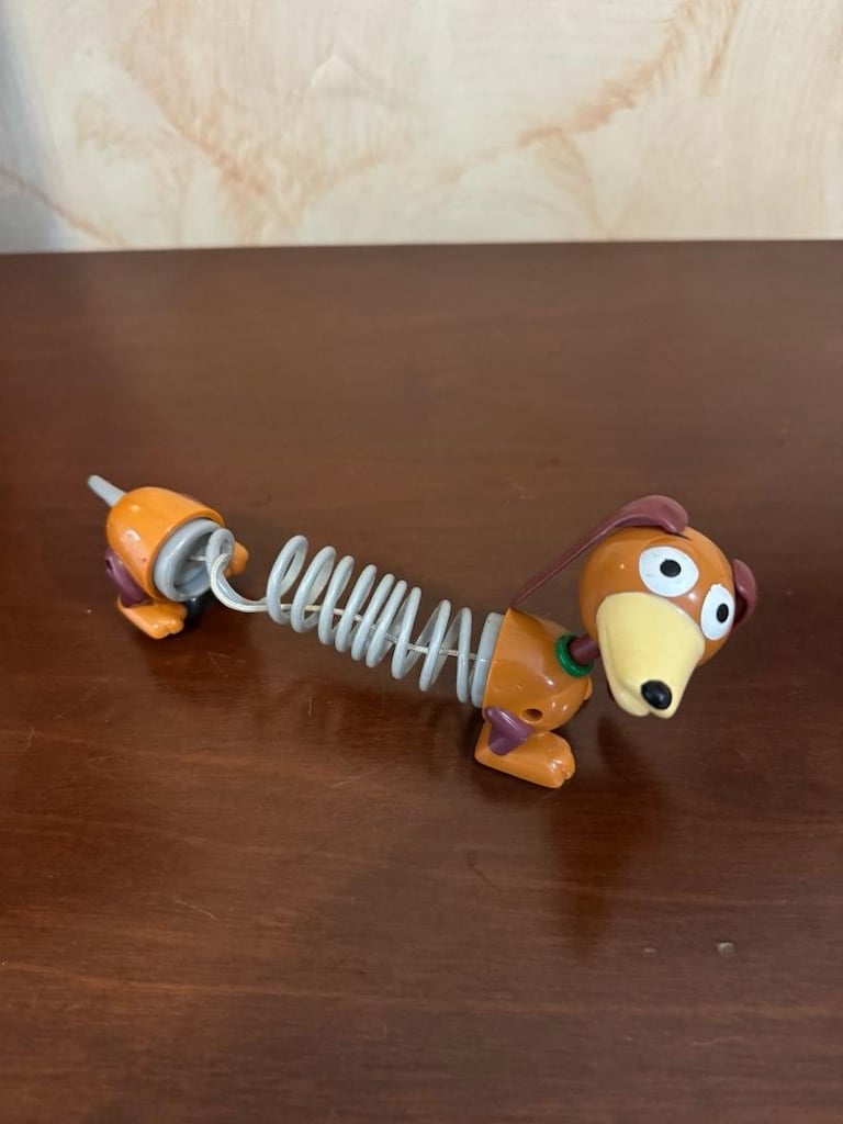 Toy Story Slinky Dog ve Woody Figür Oyuncak Disney Eski Dönem - 3