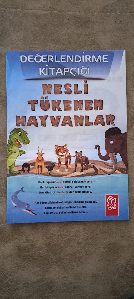 Nesli Tükenen Hayvanlar: Renkli ve Eğitici Kitap Seti - 2
