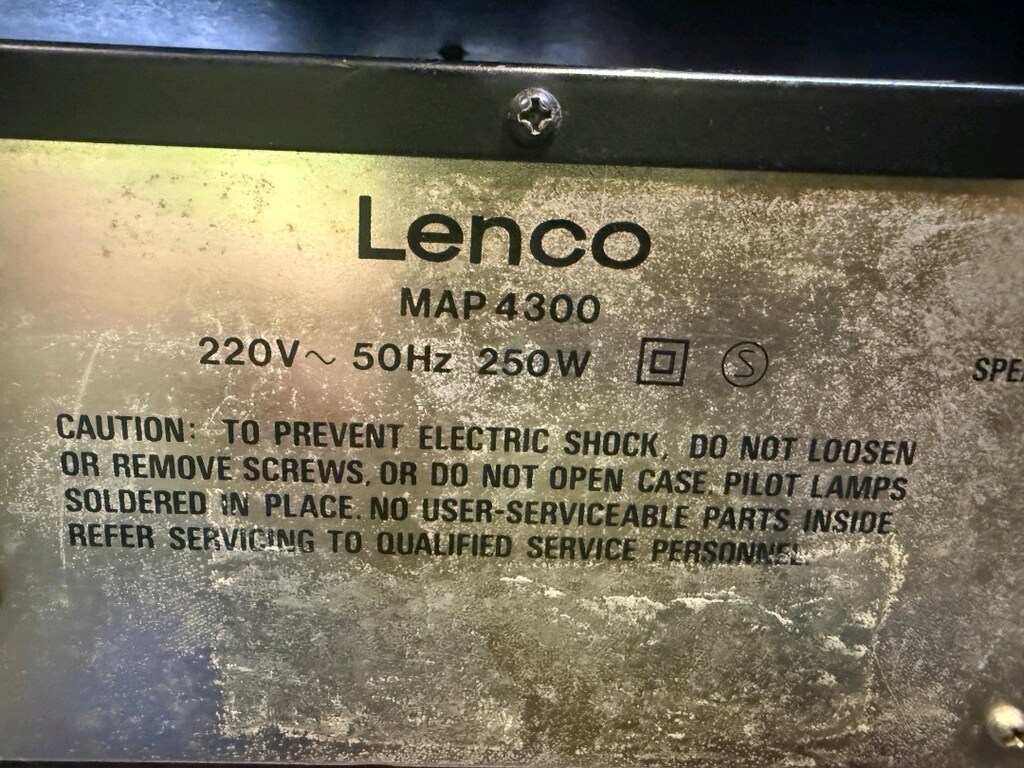 Lenco MAP 3400 25+25 Watt Stereo Amplifikatör ve Lenco MTN4300 Radyo - 9