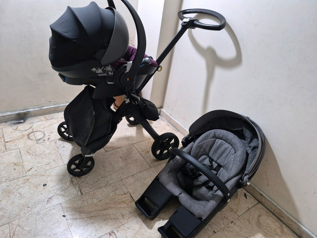 Stokke Xplory V6 gri Bebek Arabası ve puseti - 2