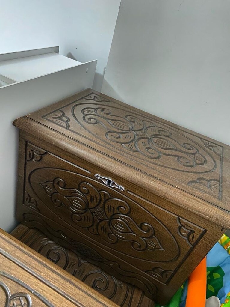 ahşap çeyiz sandığı - 2