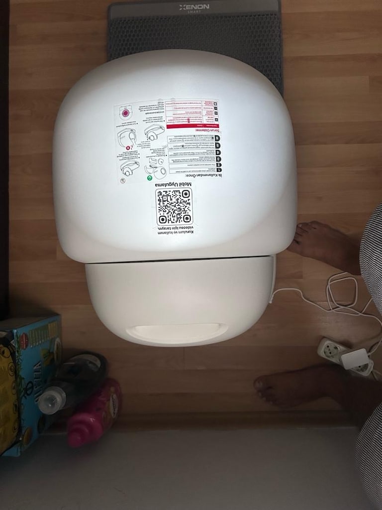 XENON Akıllı kameralı Kedi Tuvaleti - 3